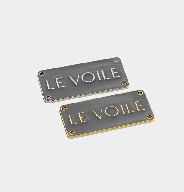 ENAMEL METAL TAG